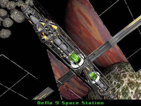 Defla 9 Space Station