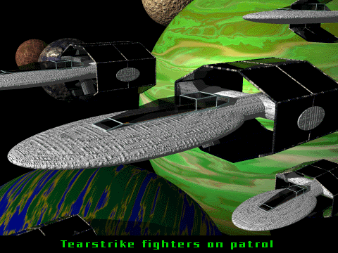 Squadron of Tearstrikes on Patrol